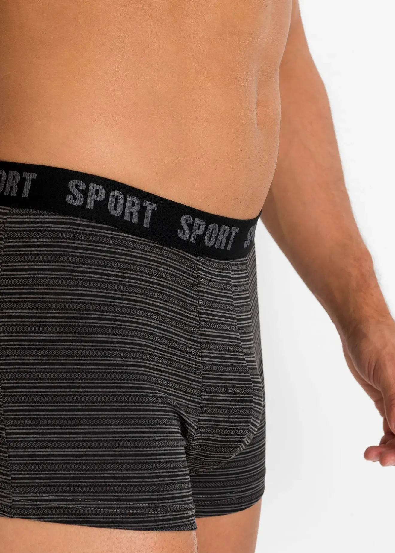 bonprix Lot de 3 boxers coton|Homme Caleçons|Sous-Vêtements