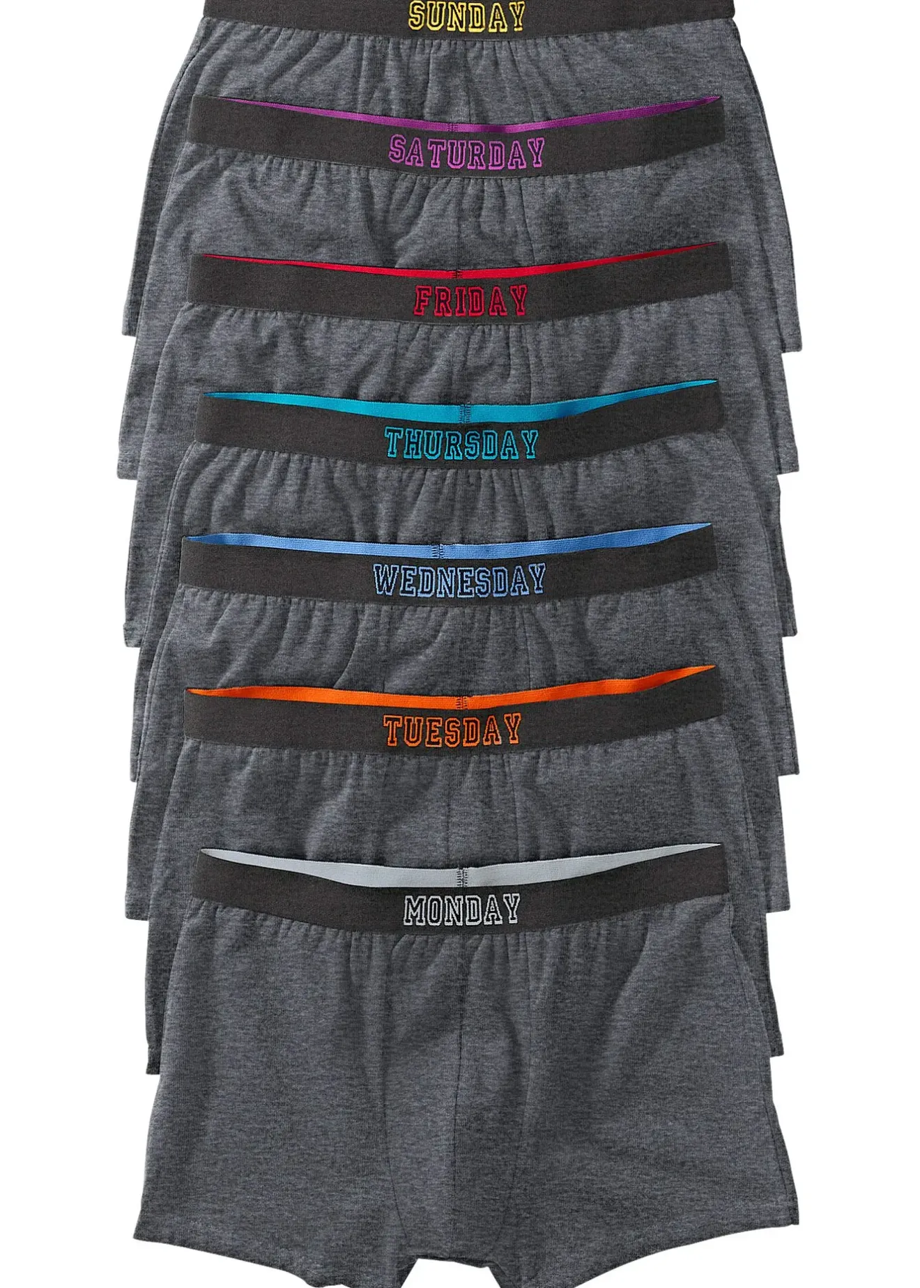 Homme bonprix Caleçons|Sous-Vêtements|Lot de 7 boxers coton