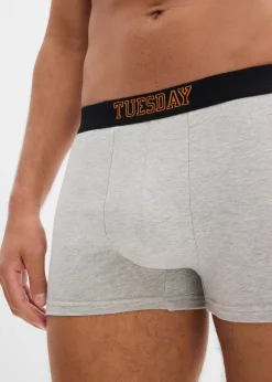 bonprix Lot de 7 boxers coton|Homme Caleçons|Sous-Vêtements