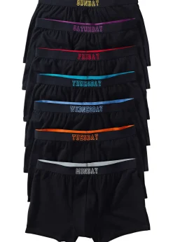 bonprix Lot de 7 boxers coton|Homme Caleçons|Sous-Vêtements
