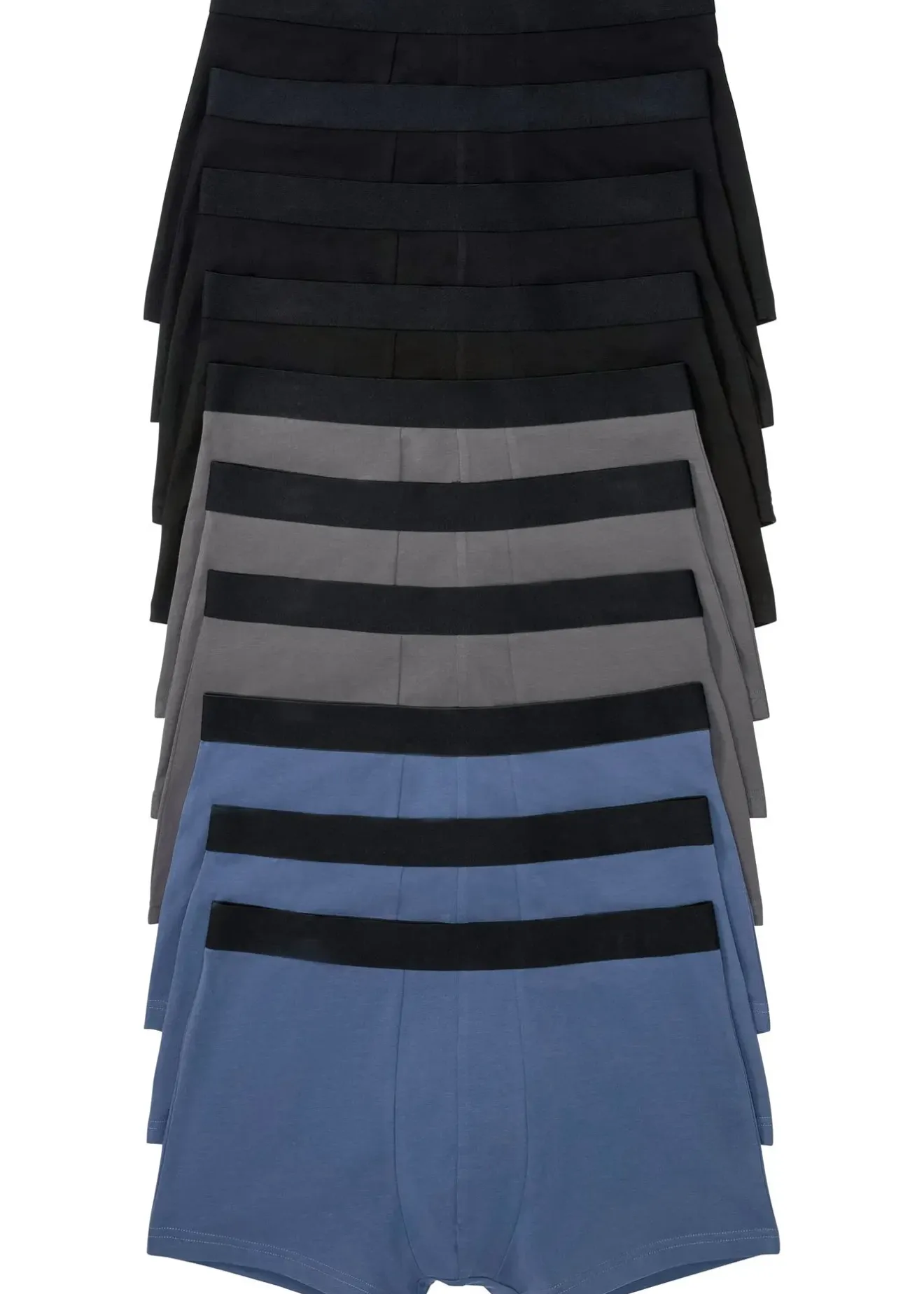 bonprix Lot de 10 boxers coton|Homme Caleçons|Sous-Vêtements