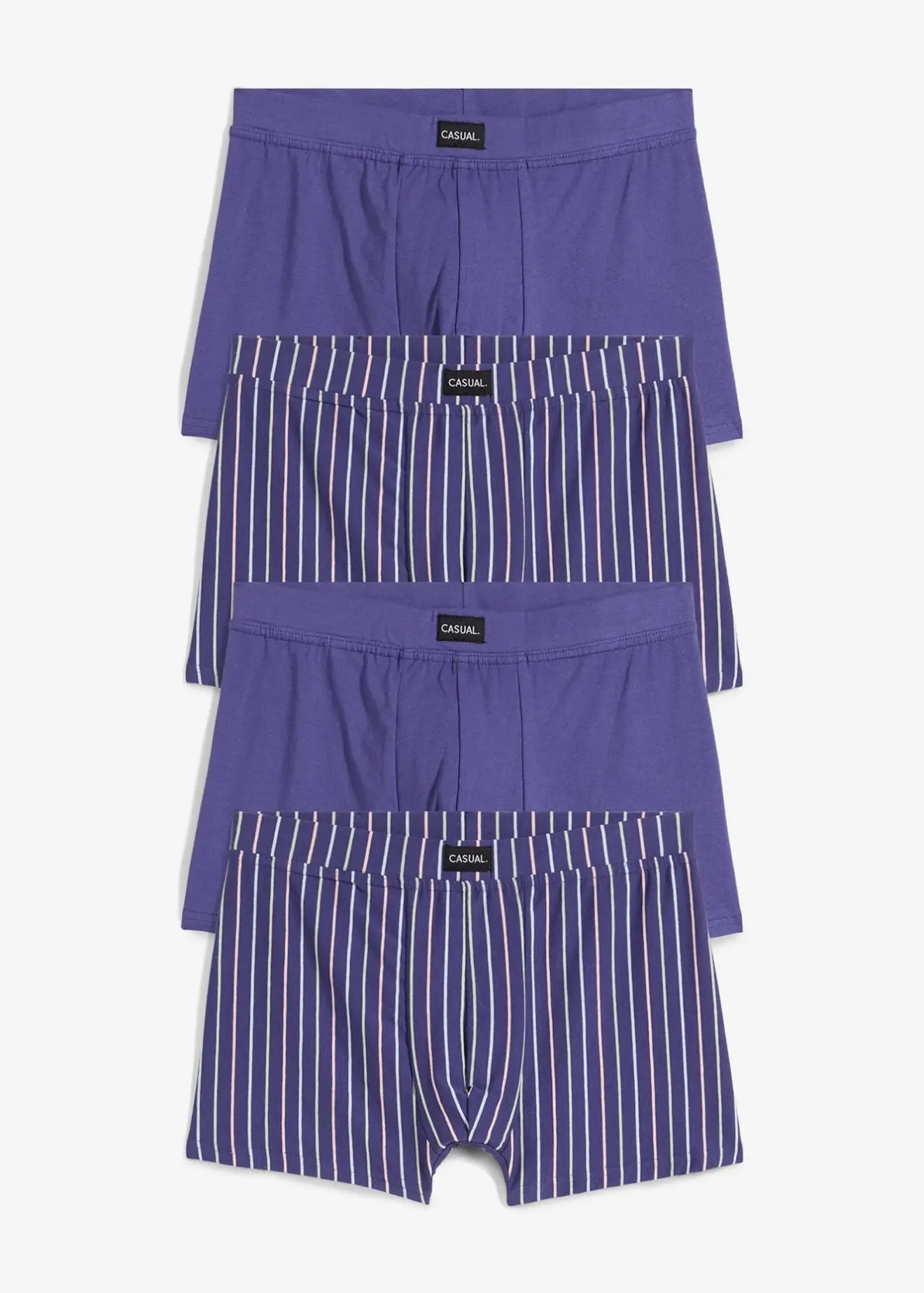 bonprix Lot de 4 boxers coton|Homme Caleçons|Sous-Vêtements