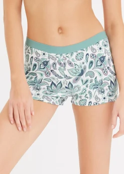 bonprix Lot de 4 boxers coton femme|Femme Lingerie Coton|Bas