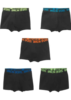 bonprix Lot de 5 boxers en coton doux|Enfant Vêtements Enfant|Lot De 2 Articles Et Plus