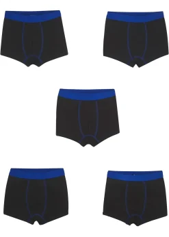 bonprix Lot de 5 boxers en coton doux et extensible|Enfant Vêtements Enfant|Lot De 2 Articles Et Plus