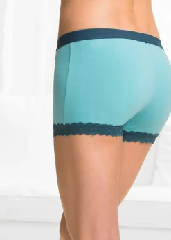 bonprix Lot de 4 boxers femme|Femme Lingerie Coton|Bas