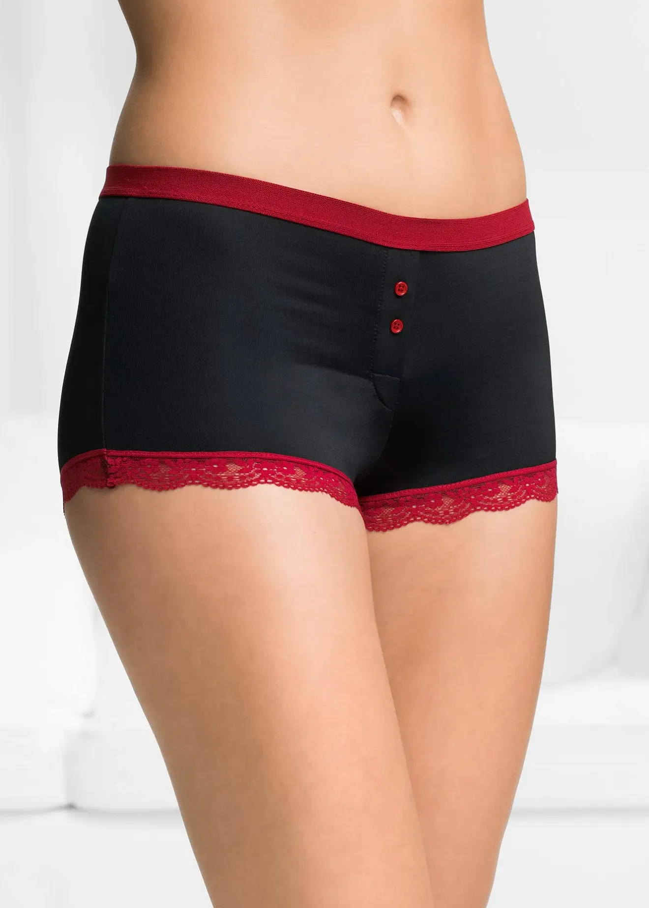 Femme bonprix Bas|Lot de 3 boxers femme microfibre