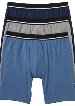 Homme bonprix Caleçons|Sous-Vêtements|Lot de 3 boxers longs