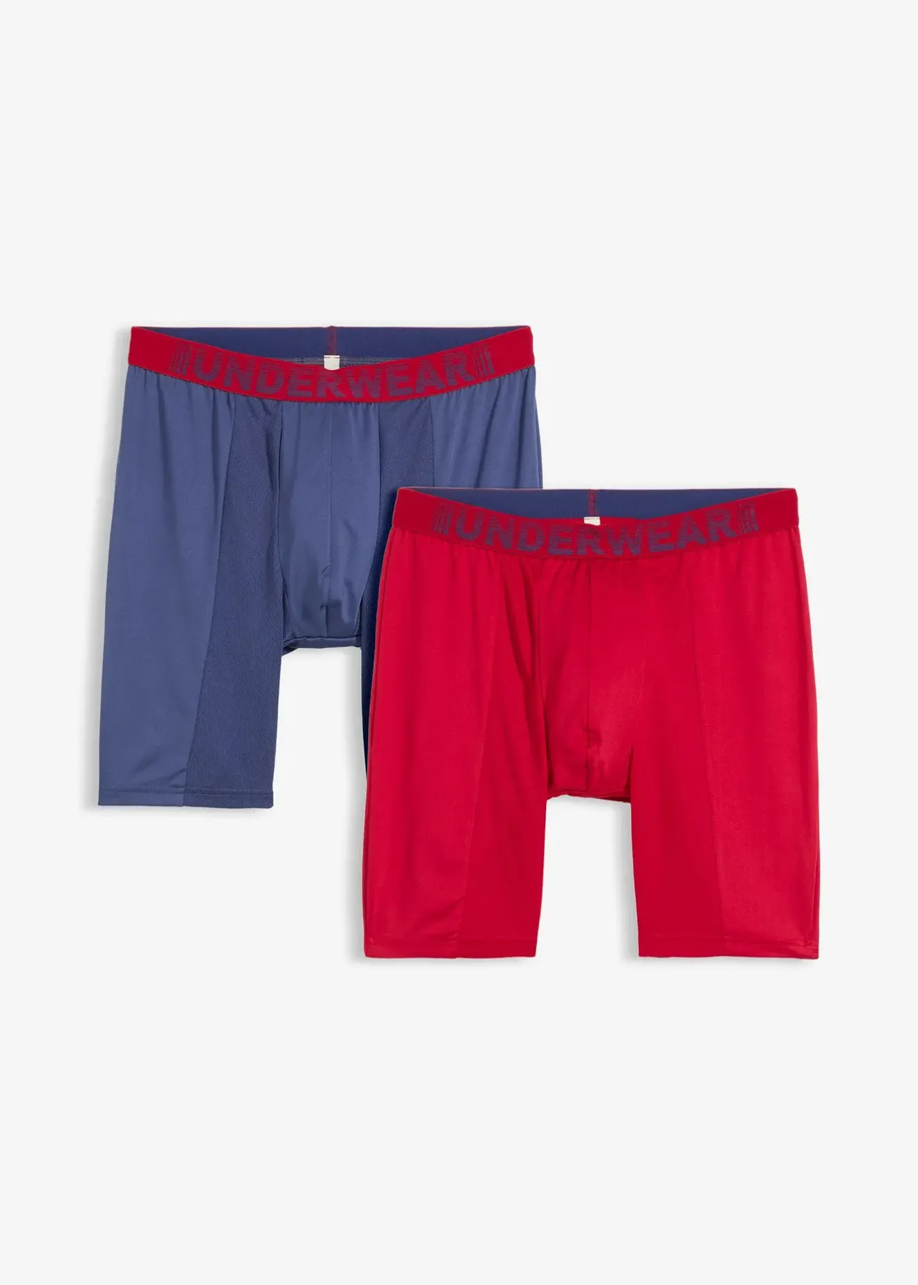 Homme bonprix Caleçons|Sous-Vêtements|Lot de 2 boxers longs