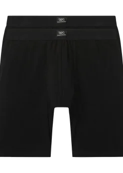 Homme bonprix Caleçons|Sous-Vêtements|Lot de 2 boxers longs coton