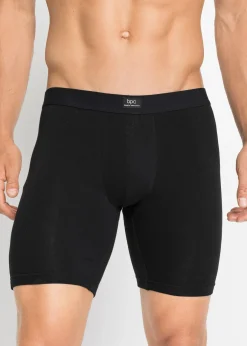 Homme bonprix Caleçons|Sous-Vêtements|Lot de 2 boxers longs coton
