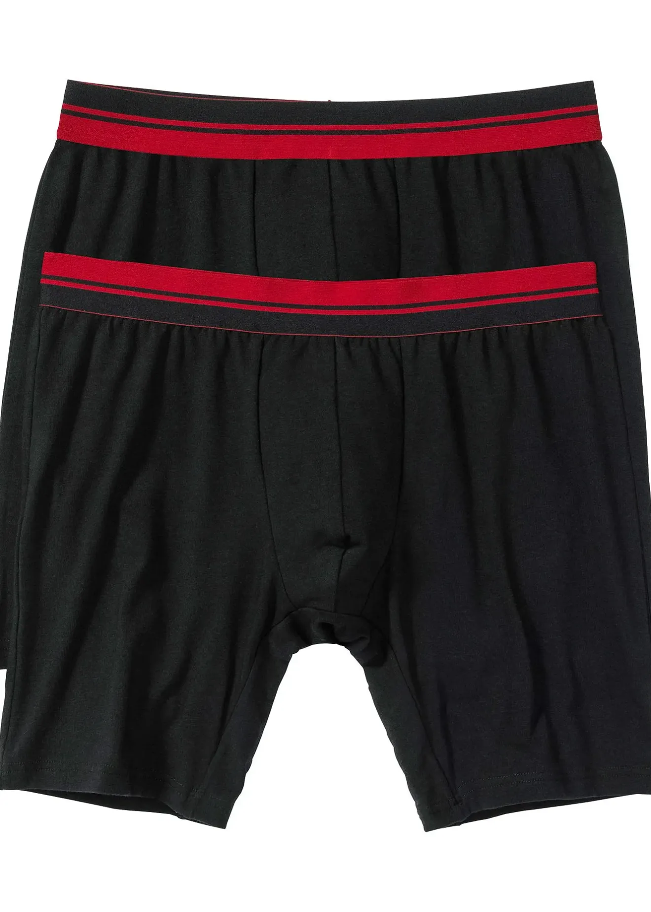 bonprix Lot de 2 boxers longs coton|Homme Caleçons|Sous-Vêtements