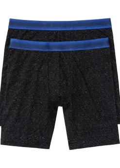 Homme bonprix Caleçons|Sous-Vêtements|Lot de 2 boxers longs coton