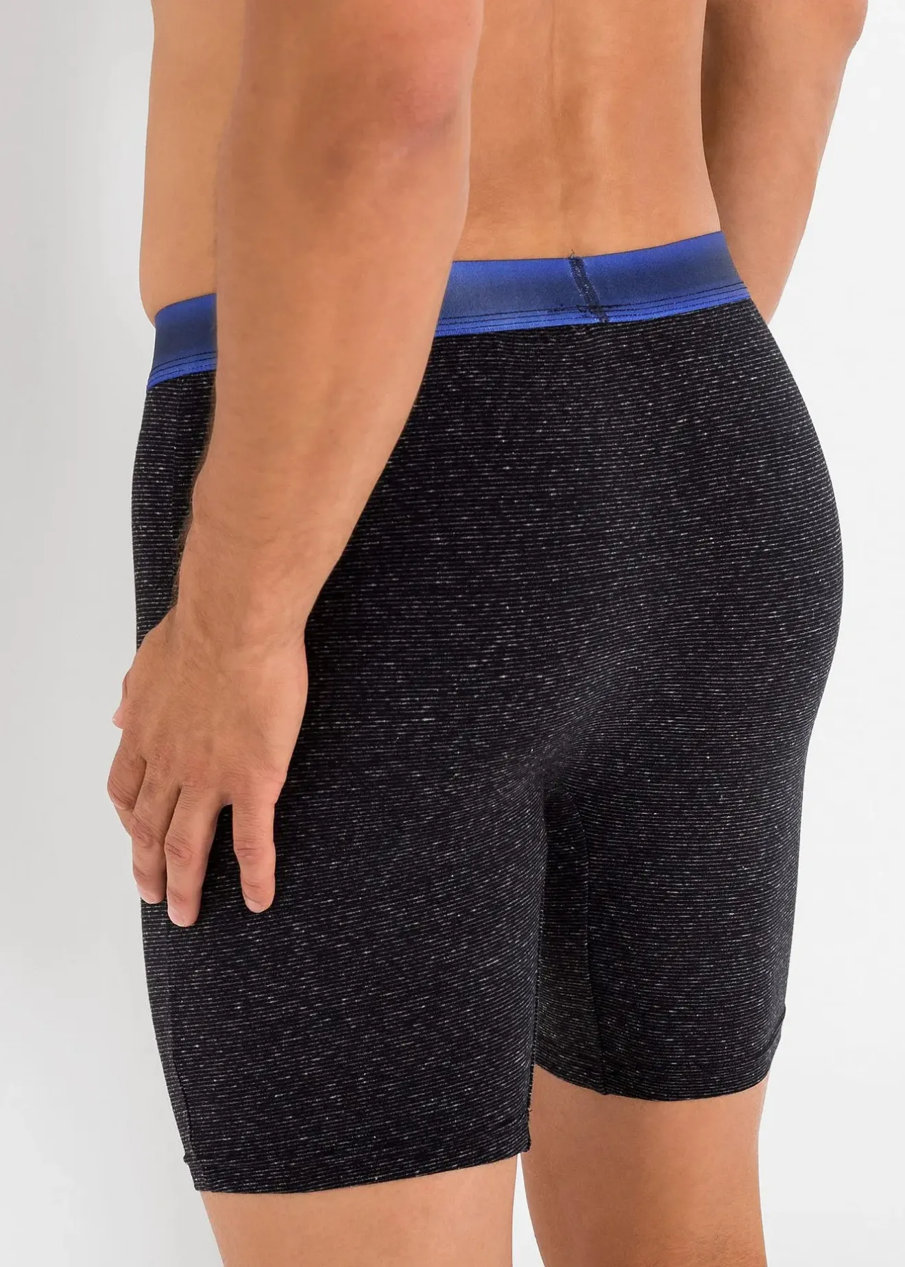 Homme bonprix Caleçons|Sous-Vêtements|Lot de 2 boxers longs coton