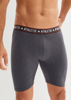 bonprix Lot de 2 boxers longs coton|Homme Caleçons|Sous-Vêtements