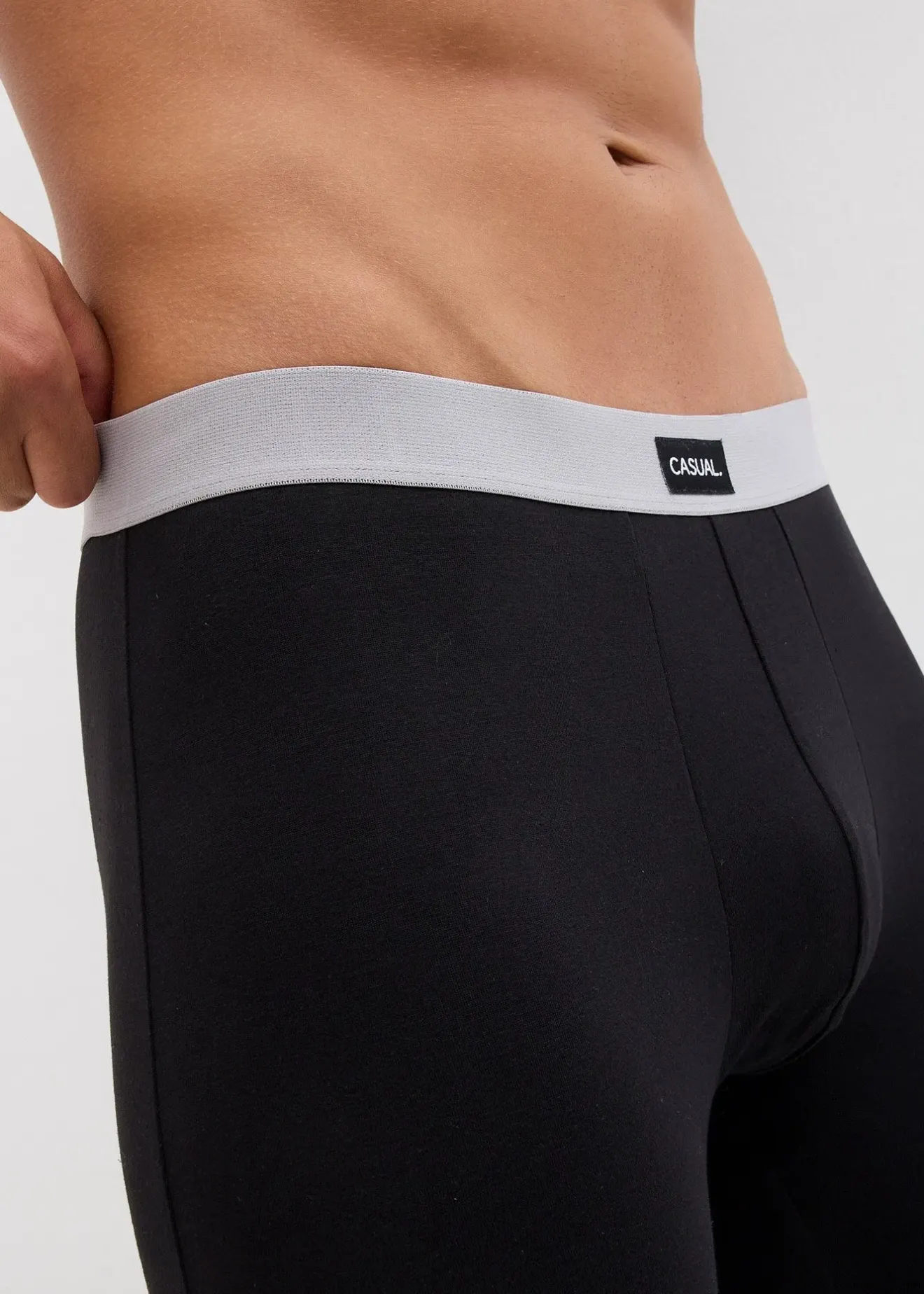 bonprix Lot de 3 boxers longs coton|Homme Caleçons|Sous-Vêtements