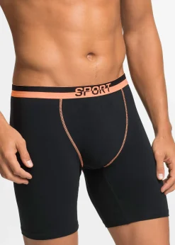 bonprix Lot de 2 boxers longs coton|Homme Caleçons|Sous-Vêtements