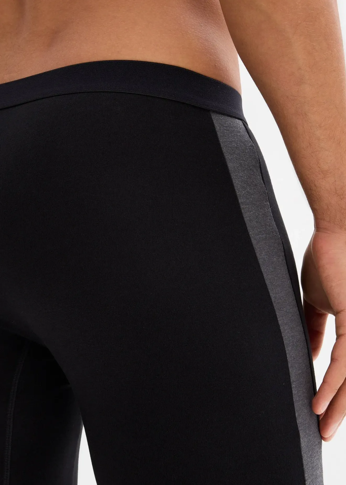 Homme bonprix Caleçons|Sous-Vêtements|Lot de 2 boxers longs coton