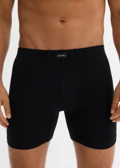 bonprix Lot de 5 boxers midi coton|Homme Caleçons|Sous-Vêtements