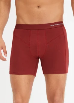 Homme bonprix Caleçons|Sous-Vêtements|Lot de 3 boxers mi-long coton