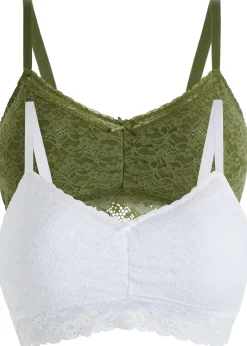 bonprix Lot de 2 brassières|Femme Dessous|Soutiens-Gorge