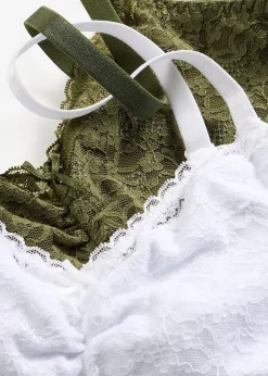 bonprix Lot de 2 brassières|Femme Dessous|Soutiens-Gorge