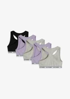 bonprix Lot de 5 brassières|Enfant Vêtements Enfant|Lot De 2 Articles Et Plus