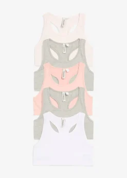 bonprix Lot de 5 brassières avec coton doux|Enfant Vêtements Enfant|Lot De 2 Articles Et Plus