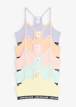 bonprix Lot de 5 brassières avec coton doux|Enfant Vêtements Enfant|Lot De 2 Articles Et Plus