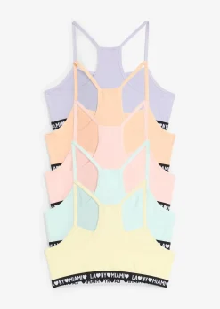 bonprix Lot de 5 brassières avec coton doux|Enfant Vêtements Enfant|Lot De 2 Articles Et Plus