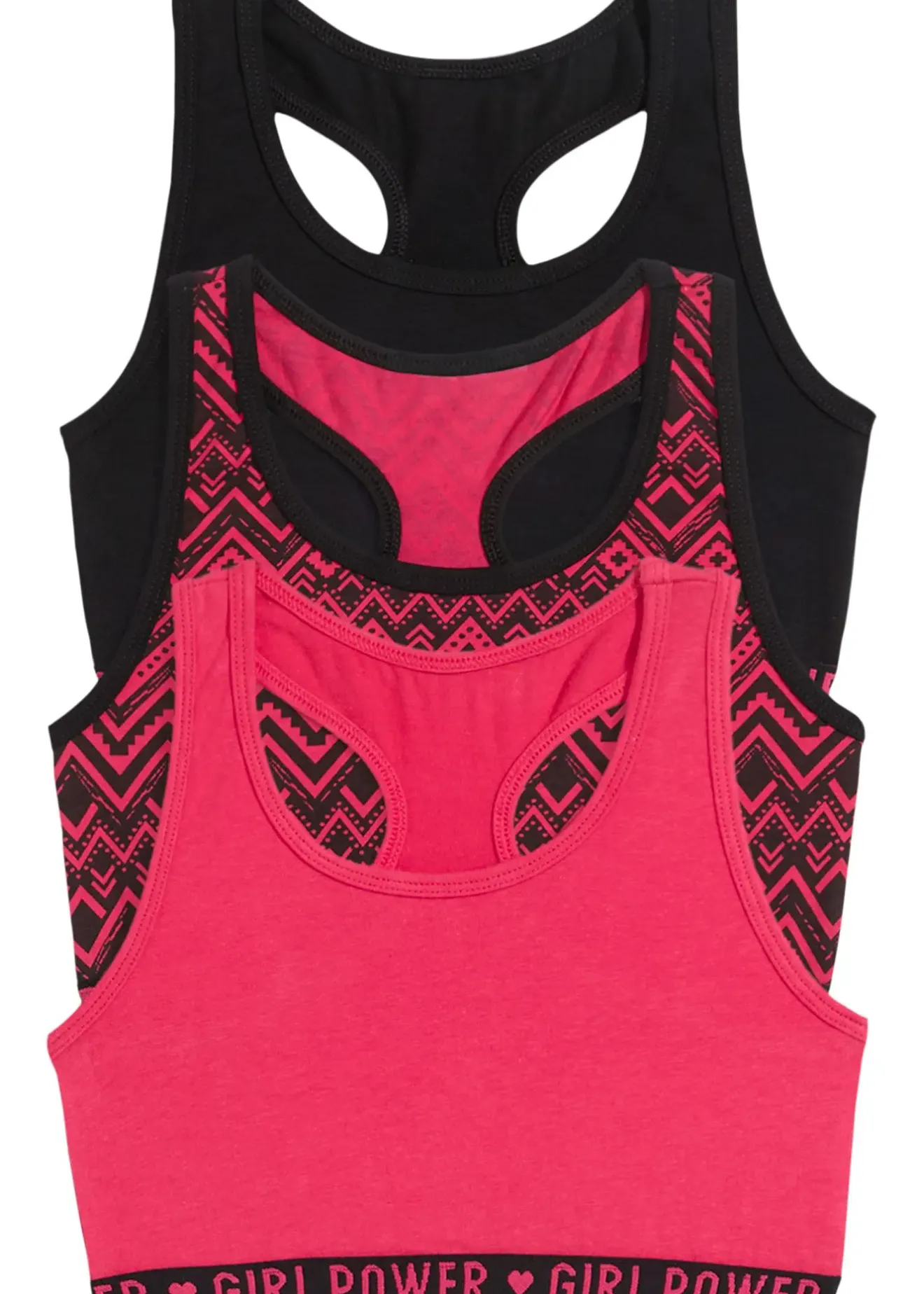 bonprix Lot de 3 brassières douces|Enfant Vêtements Enfant|Lot De 2 Articles Et Plus