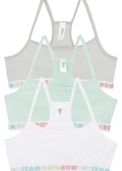 Enfant bonprix Vêtements Enfant|Lot De 2 Articles Et Plus|Lot de 3 brassières en coton doux et extensible