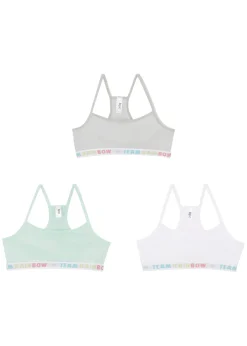 Enfant bonprix Vêtements Enfant|Lot De 2 Articles Et Plus|Lot de 3 brassières en coton doux et extensible