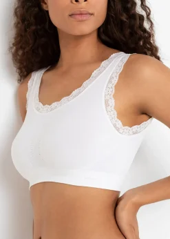 Femme bonprix Sans Couture|Basiques|Lot de 2 brassières sans coutures Feel Comfort
