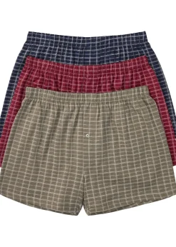 bonprix Lot de 3 caleçons en jersey coton|Homme Caleçons|Sous-Vêtements