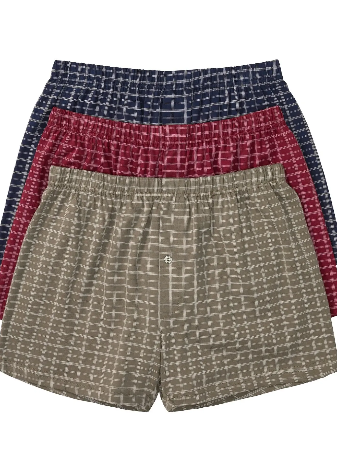 bonprix Lot de 3 caleçons en jersey coton|Homme Caleçons|Sous-Vêtements