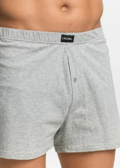 bonprix Lot de 4 caleçons en jersey coton doux|Homme Caleçons|Sous-Vêtements