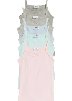bonprix Lot de 5 caracos en coton doux et extensible|Enfant Vêtements Enfant|Lot De 2 Articles Et Plus