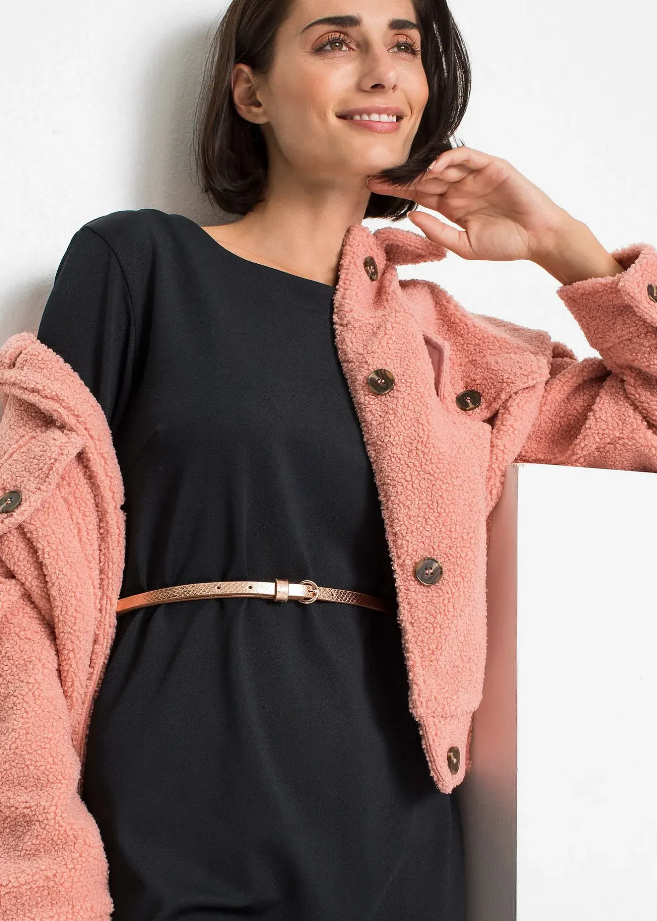 Femme bonprix Ceintures|Lot de 3 ceintures métalliques