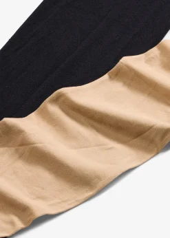 Femme bonprix Chaussettes & Collants|Lot de 2 collants 50den