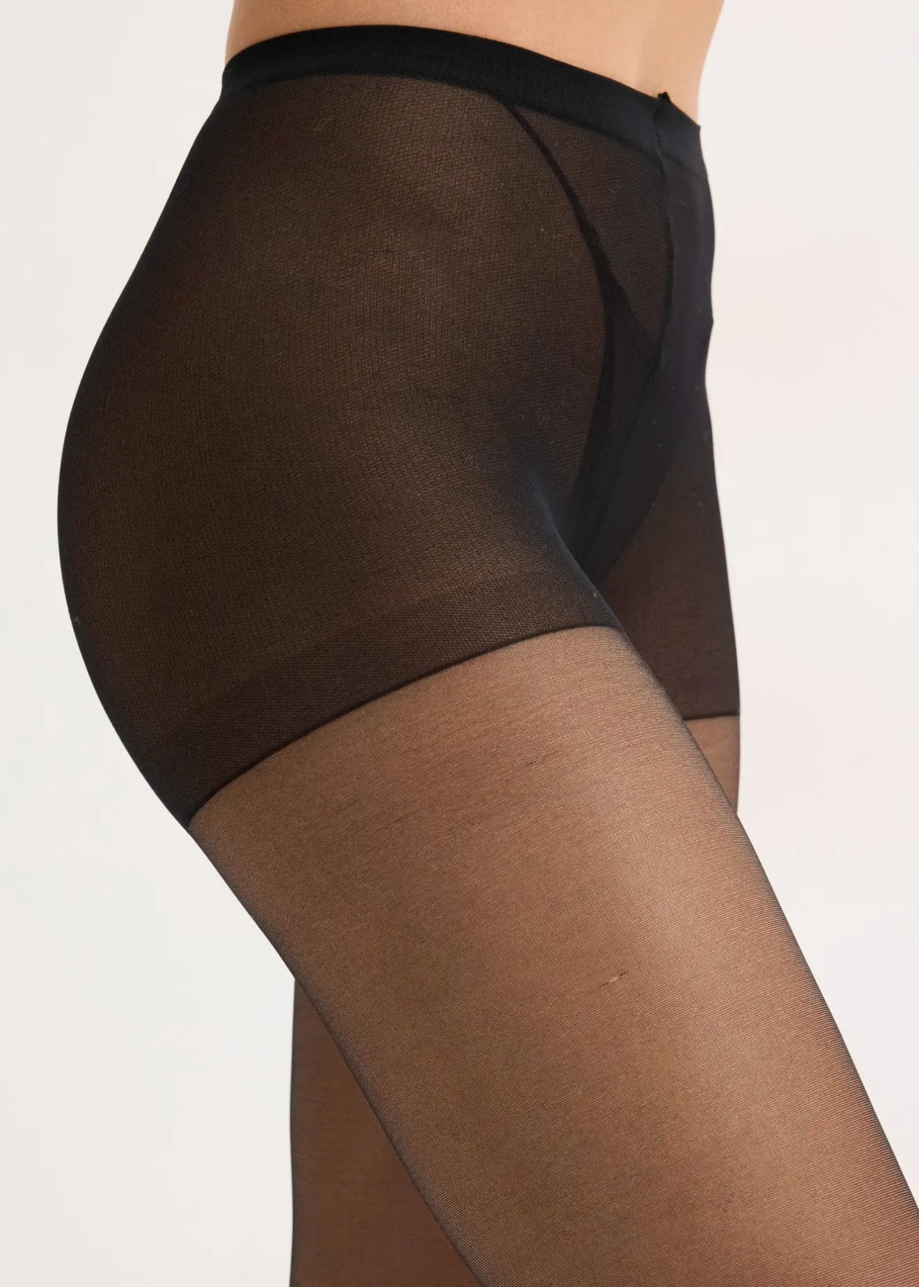 bonprix Lot de 2 collants 20den|Femme Chaussettes & Collants