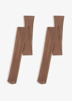 bonprix Lot de 2 collants voile 20den|Femme Chaussettes & Collants