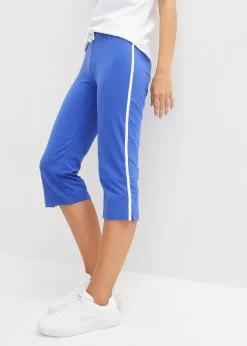 Femme bonprix Basiques|Vêtements De Sport|Lot de 2 corsaires en coton extensible