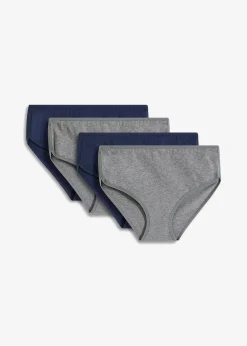 bonprix Lot de 4 culottes coton Maxi|Femme Lingerie Coton|Bas