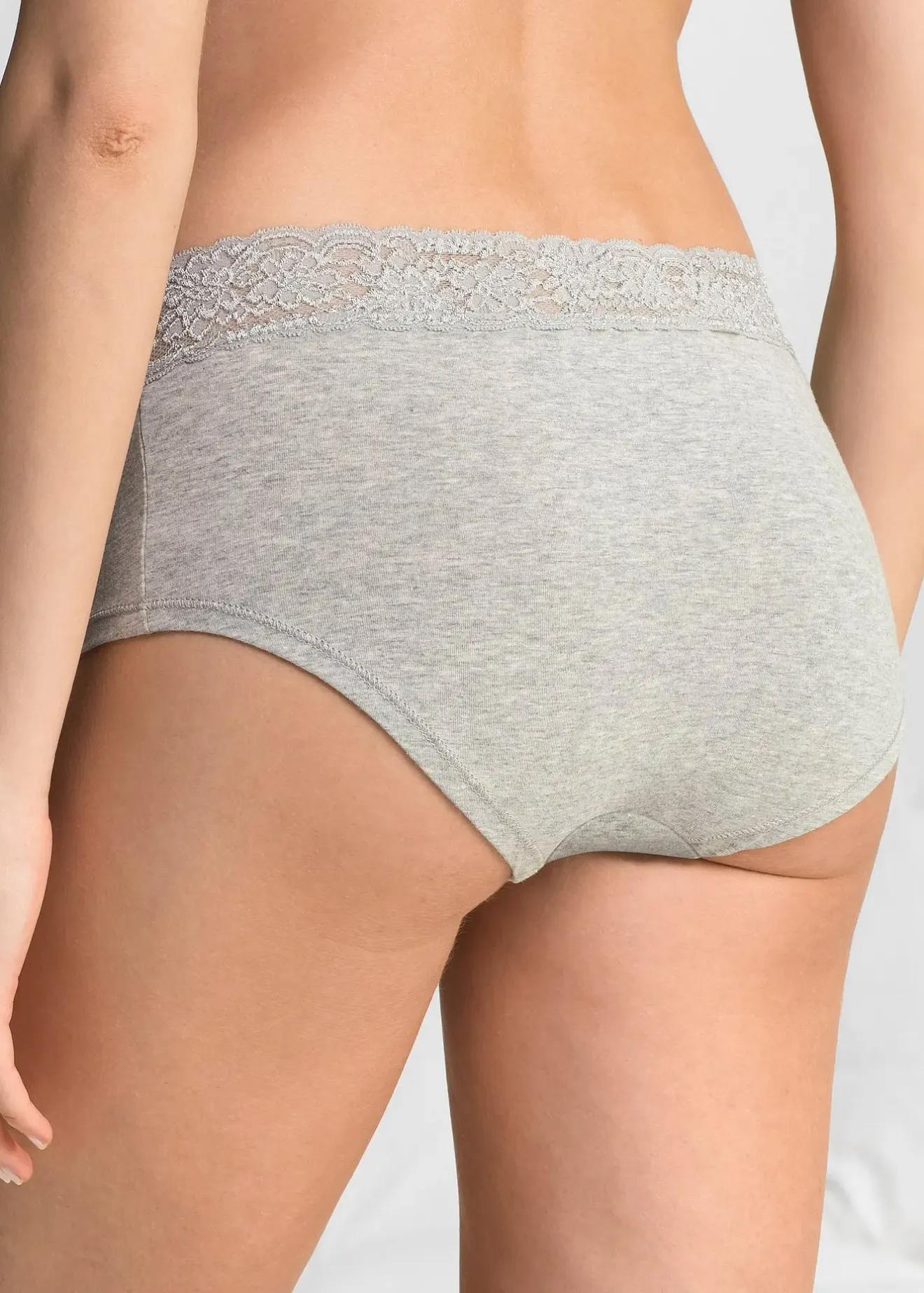 bonprix Lot de 4 culottes maxi|Femme Basiques|Lingerie Coton