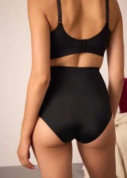 bonprix Lot de 3 culottes sculptantes, maintien modéré|Femme Sans Couture|Basiques