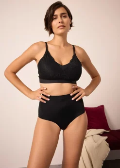 bonprix Lot de 3 culottes sculptantes, maintien modéré|Femme Sans Couture|Basiques