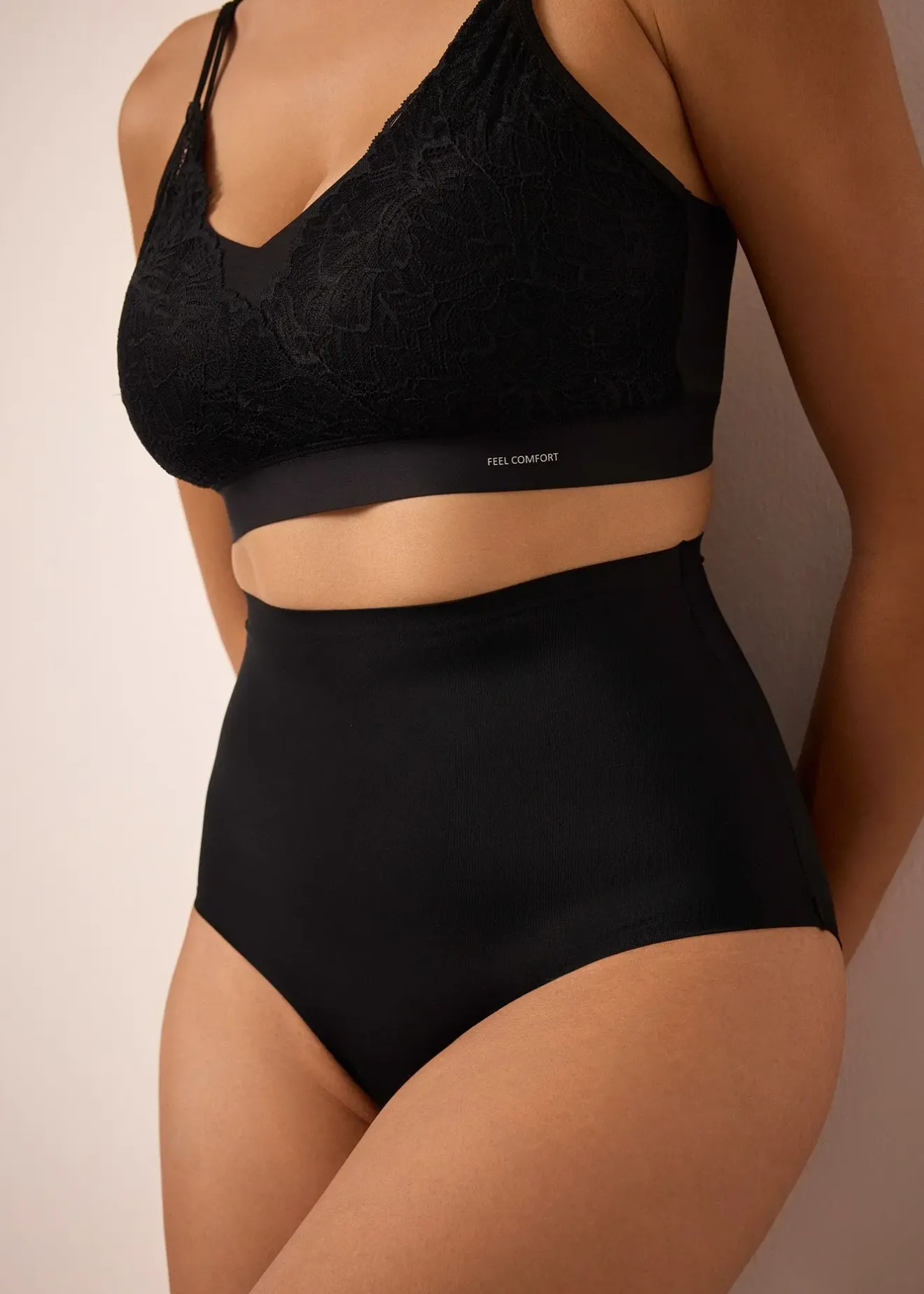 bonprix Lot de 3 culottes sculptantes, maintien modéré|Femme Sans Couture|Basiques