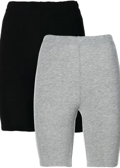 bonprix Lot de 2 cyclistes|Femme Cyclistes & Bandes Anti-Frottement|Basiques