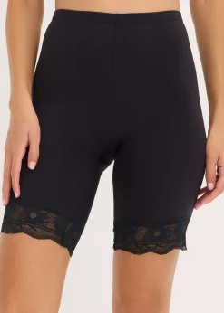 Femme bonprix Pantalons|Lot de 2 cyclistes anti-frottements en matière rafraîchissante